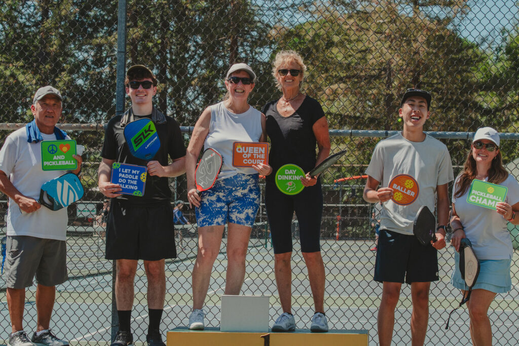Cancer Support Community San Francisco Bay Area's 2025 pickleball palooza event photo podium